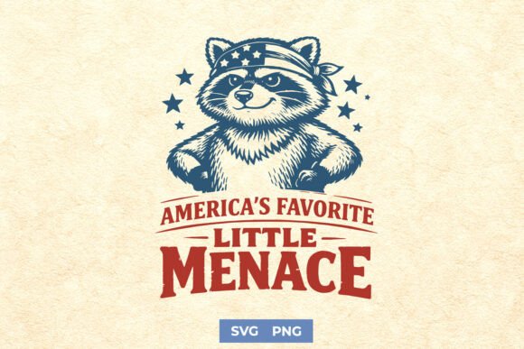 America’s Favorite Little Menace SVG PNG: Graphics for Crafts & Celebration