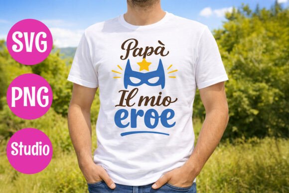 Italian Dad Hero Quote: Graphics & Crafts Asset Review