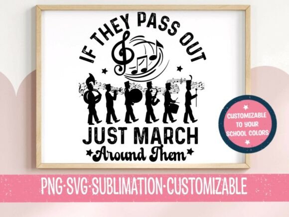 Marching Band SVG PNG Funny Band Quote Graphics